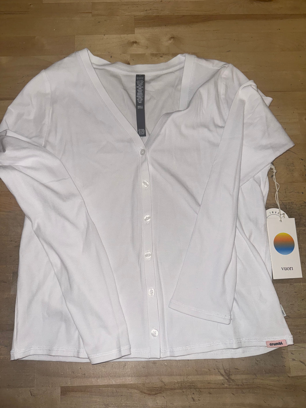 Vuori Women's Long Sleeve Pose Cardigan