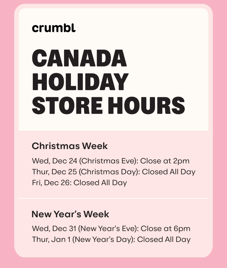 CAN Holiday Store Hours
